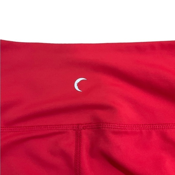 Zyia Active Red Logo Stripe Light n Tight Hi-Rise Legging 28” Sz 6-8 Medium - Picture 4 of 9